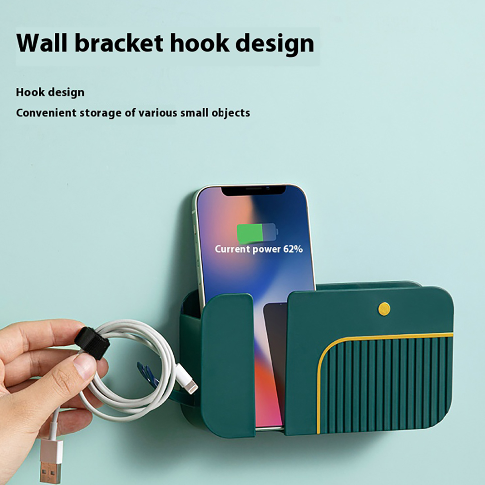 Home Essentials Bathroom Accessories - Punch-Free Retro Wall Storage Holder Self-Adhesive