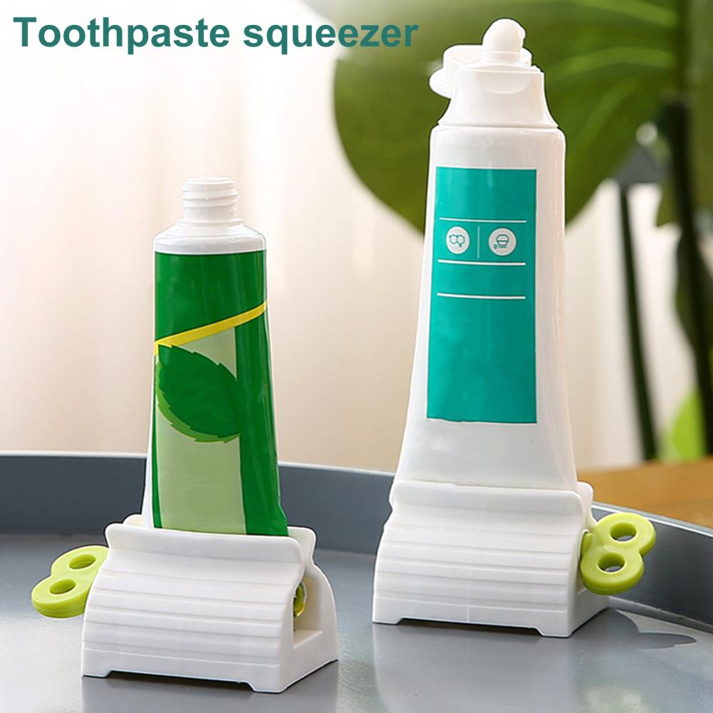 Home Bathroom Gadgets - Toothpaste Squeezer Labor-saving Stable Base Manual