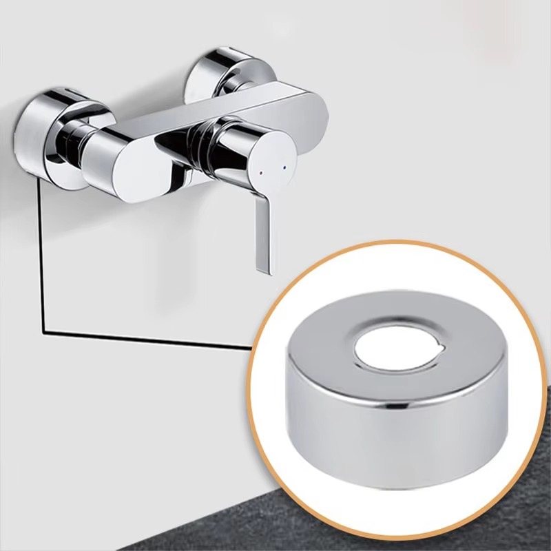 Home Bathroom Gadgets - Stainless Steel Pipe Trim Cover, Shower