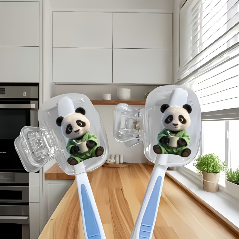 Home Essentials Bathroom Accessories - Cute Panda in Green Pajamas 2pcs