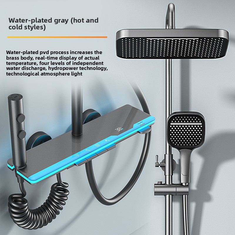 Home For Bathroom - Smart Digital Display Thermostatic Shower Set