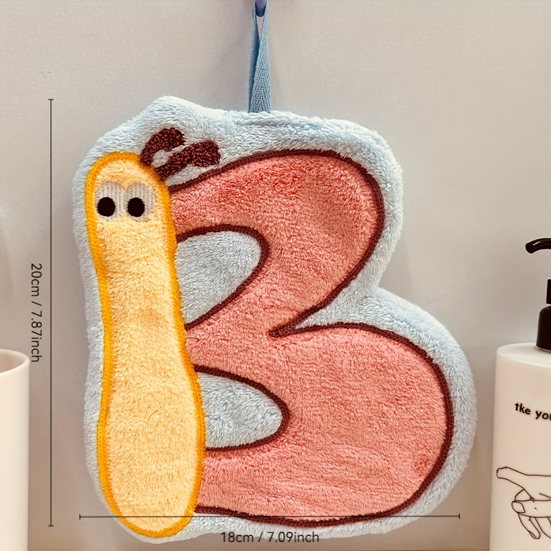 Home Bathroom Gadgets - 1 piece, ABC cartoon letter hand