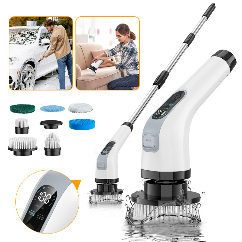 Home Bathroom Renovation - Electric Cleaning Brush Cordless Handheld Shower