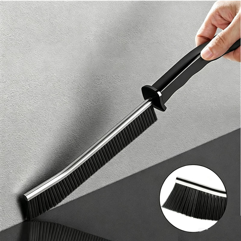 Home Bathroom Tiles - Hard Bristle Crevice Cleaning Brush for