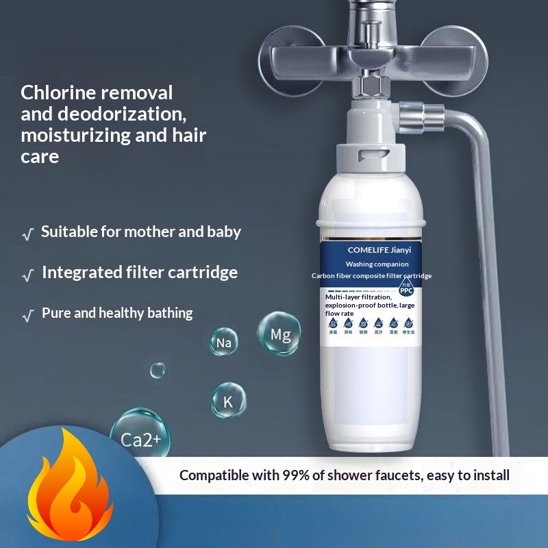 Home Bathroom Renovation - Household pre-filter for bathing, bathroom tap