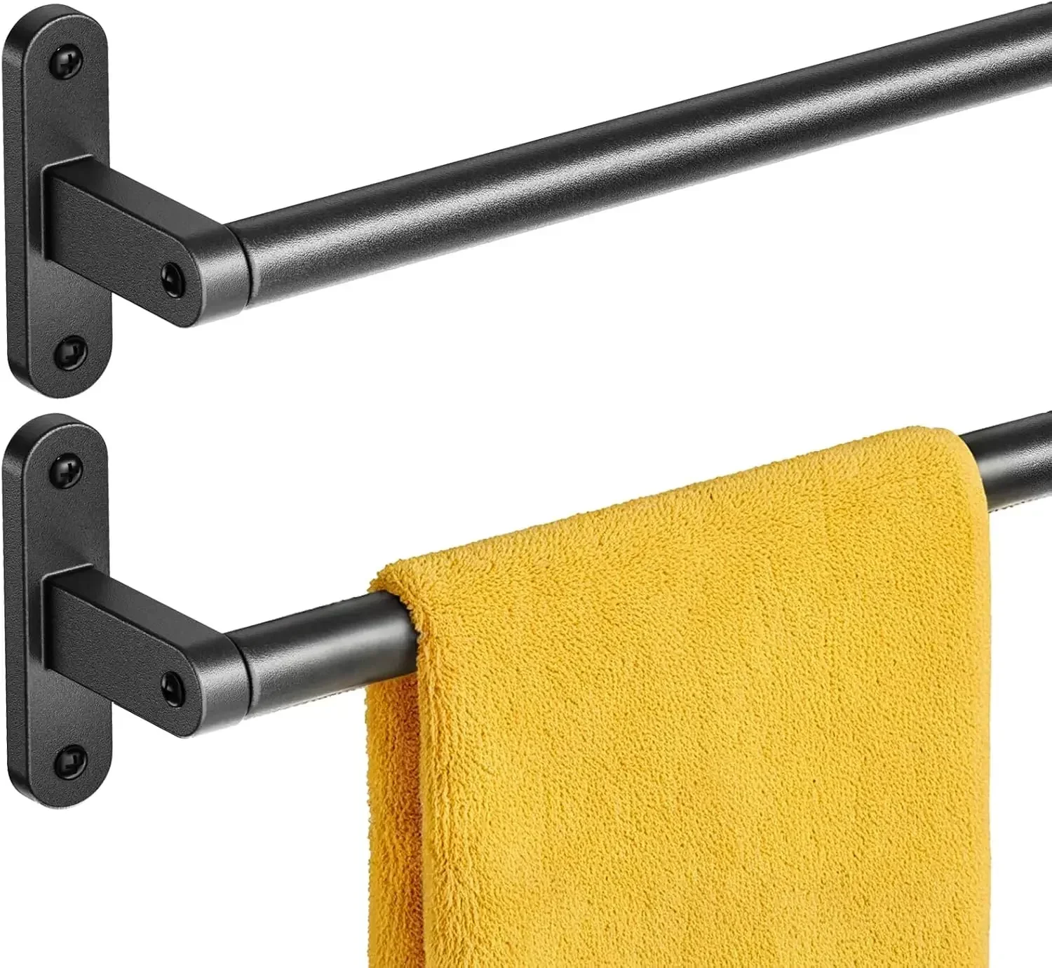 Matte Black Towel Rack for Bat - Home Essentials Bathroom Accessories review and price