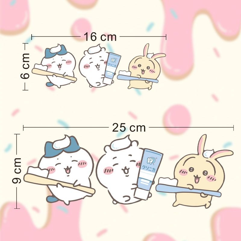 Hot Chiikawa Mirror Stickers S - Home Bathroom Gadgets review and price