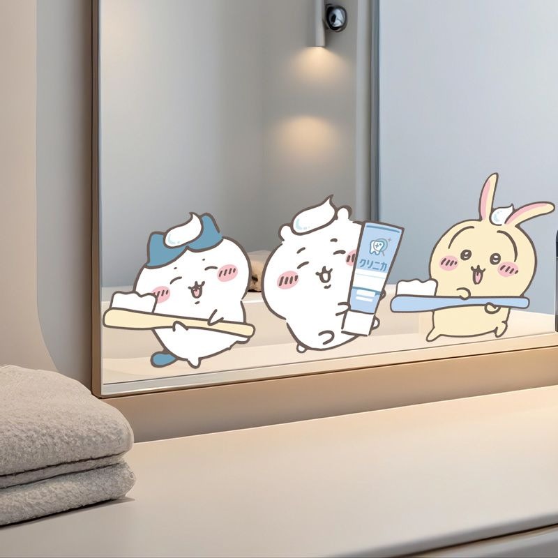 Hot Chiikawa Mirror Stickers S - Home Bathroom Gadgets review and price