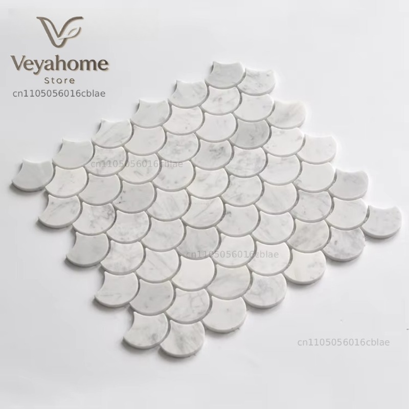 Fish Scale Scalloped Marble Mo - Home Bathroom Scales review and price