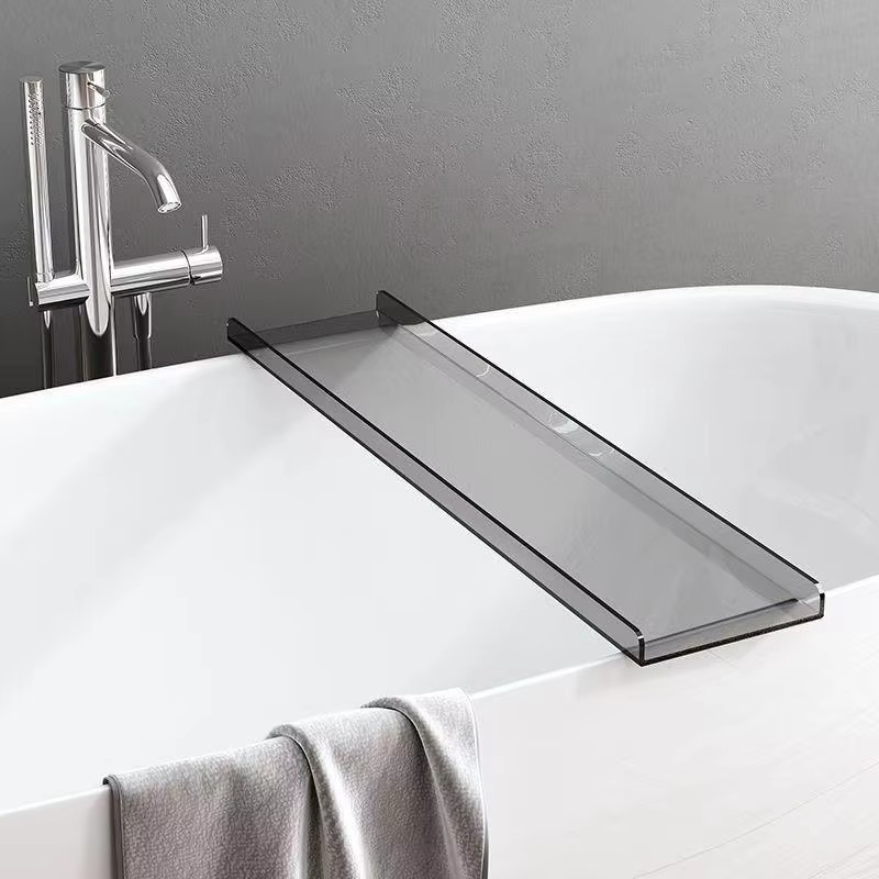 Acrylic Bathtub Caddy with Pho - Bath Caddy Tray review and price