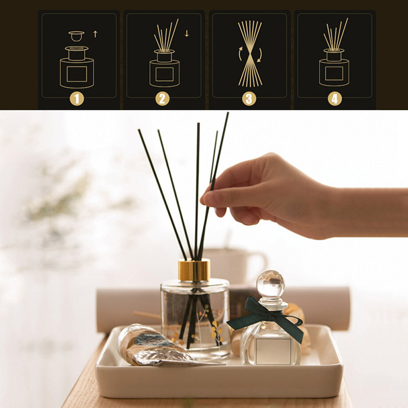100 Pcs Fireless Aroma Rattan  - Home Essentials Bathroom Accessories review and price