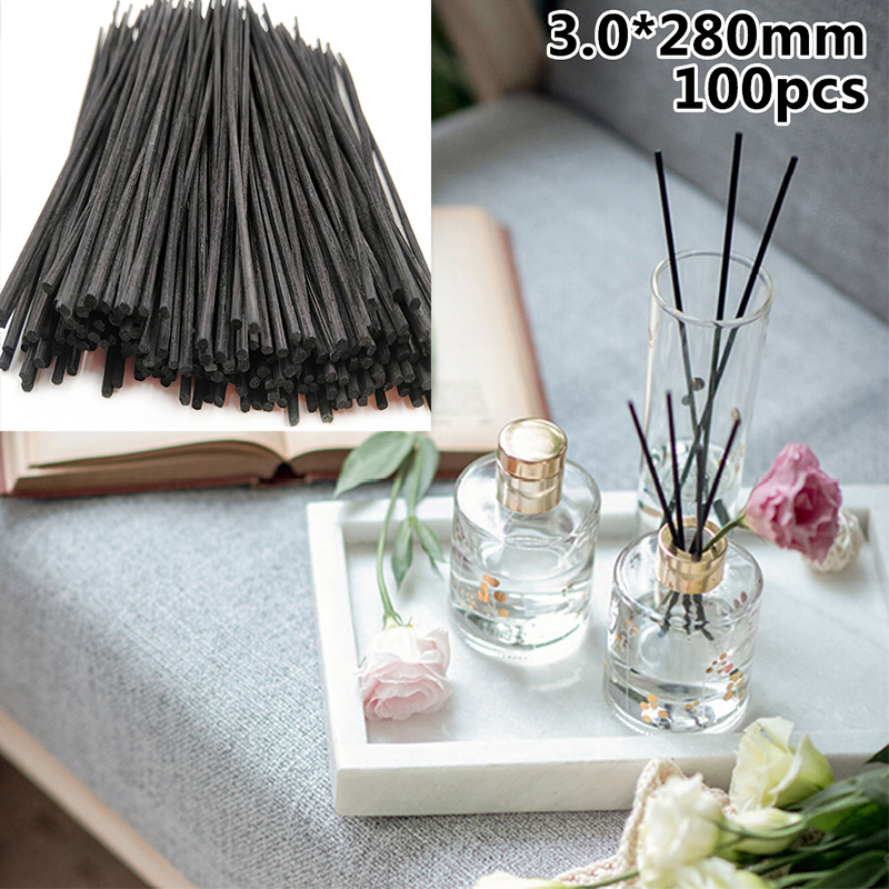 100 Pcs Fireless Aroma Rattan  - Home Essentials Bathroom Accessories review and price