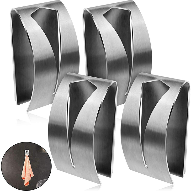 1PC Self Adhesive Towel Hook H - Towel Bar Stainless review and price