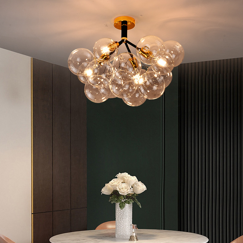 Modern Clear Bubble Ceiling li - Home Hardware Bathroom Lighting review and price