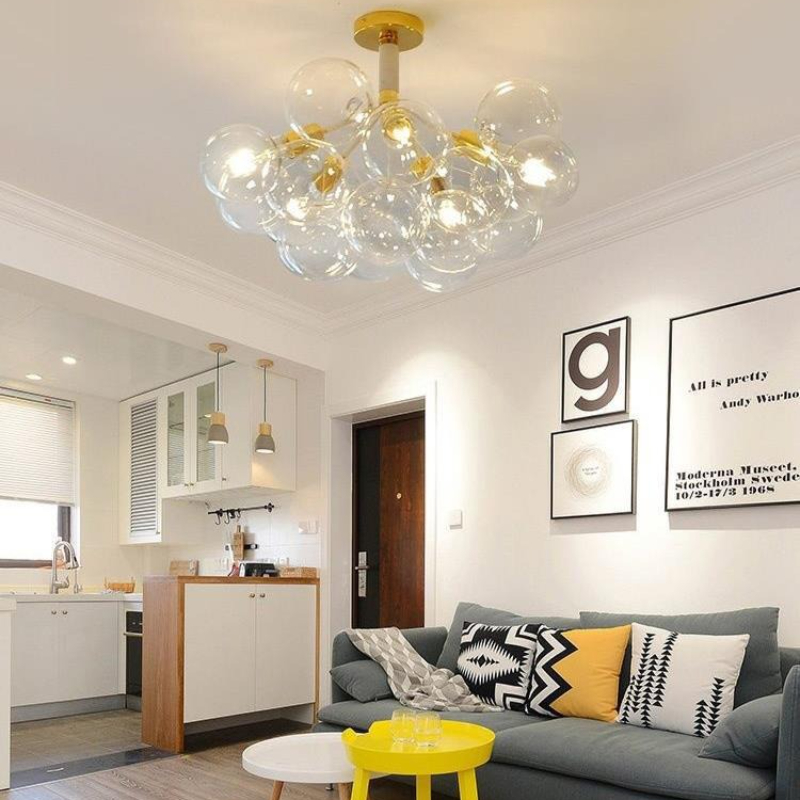 Modern Clear Bubble Ceiling li - Home Hardware Bathroom Lighting review and price