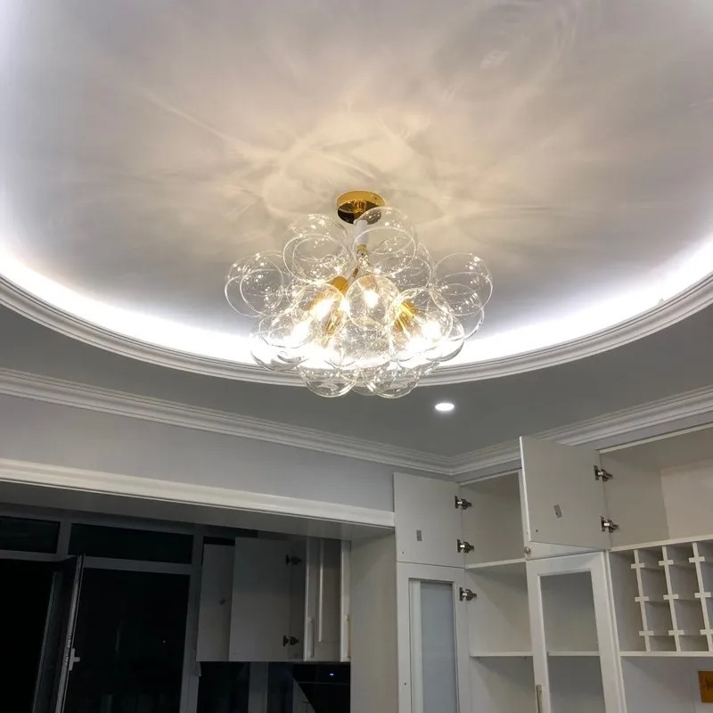 Modern Clear Bubble Ceiling li - Home Hardware Bathroom Lighting review and price