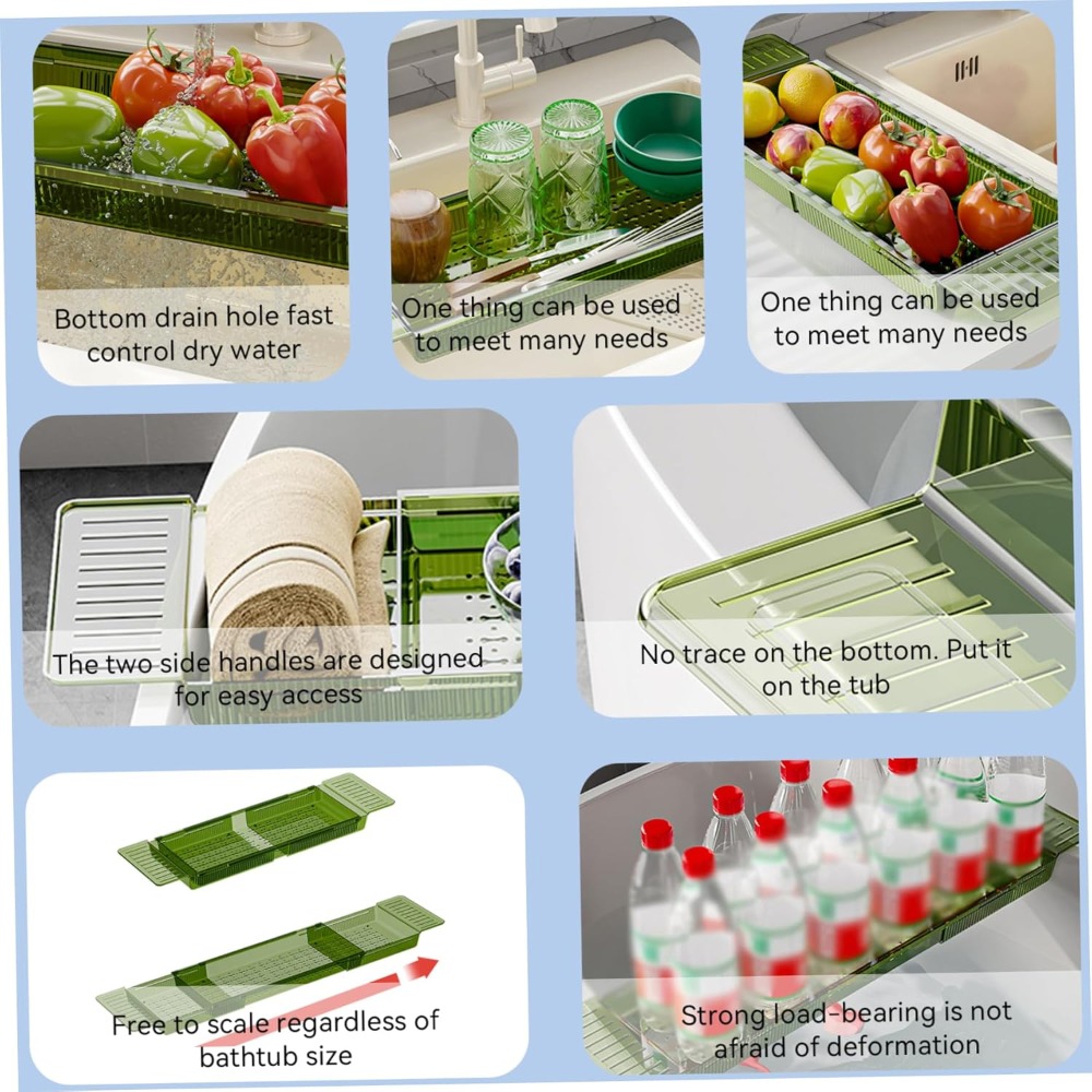 New Adjustable Bathtub Caddy T - Bath Caddy Tray review and price