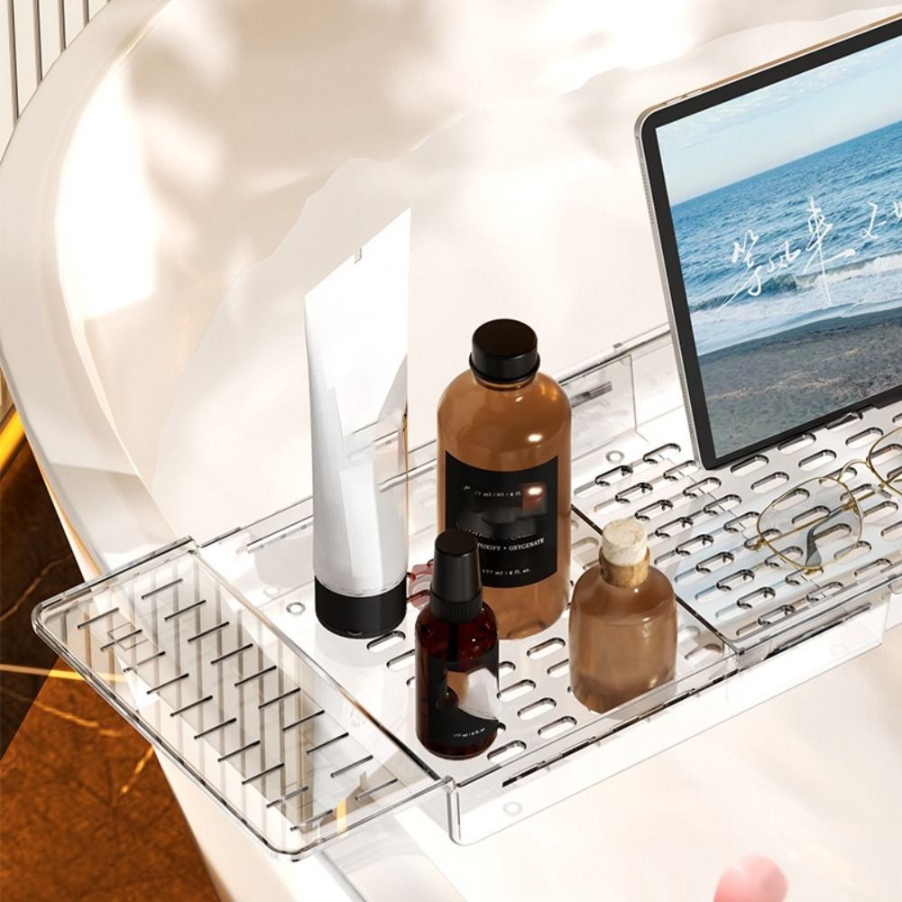 New Adjustable Bathtub Caddy T - Bath Caddy Tray review and price