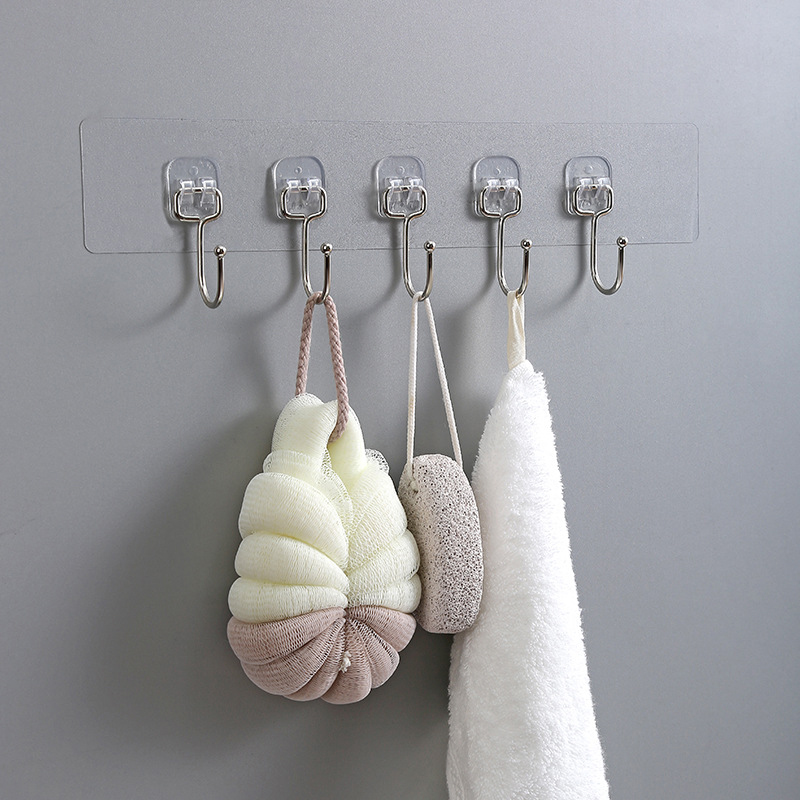 3/4/5/6 Row Wall Hanging Hook  - Towel Bar Stainless review and price