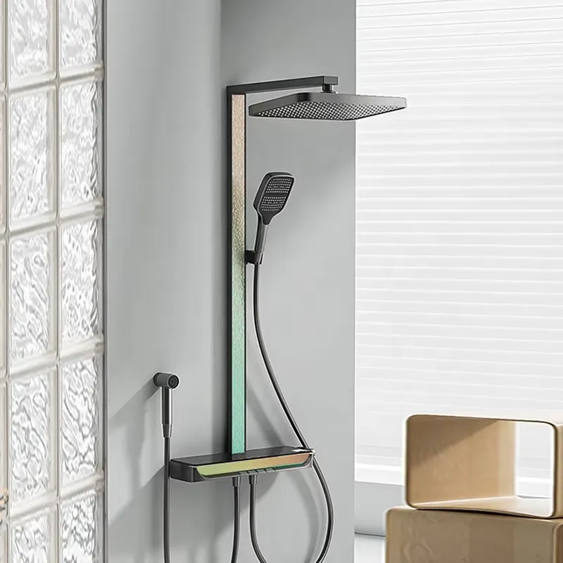 Brass Digital Waterfall Shower - Home For Bathroom review and price