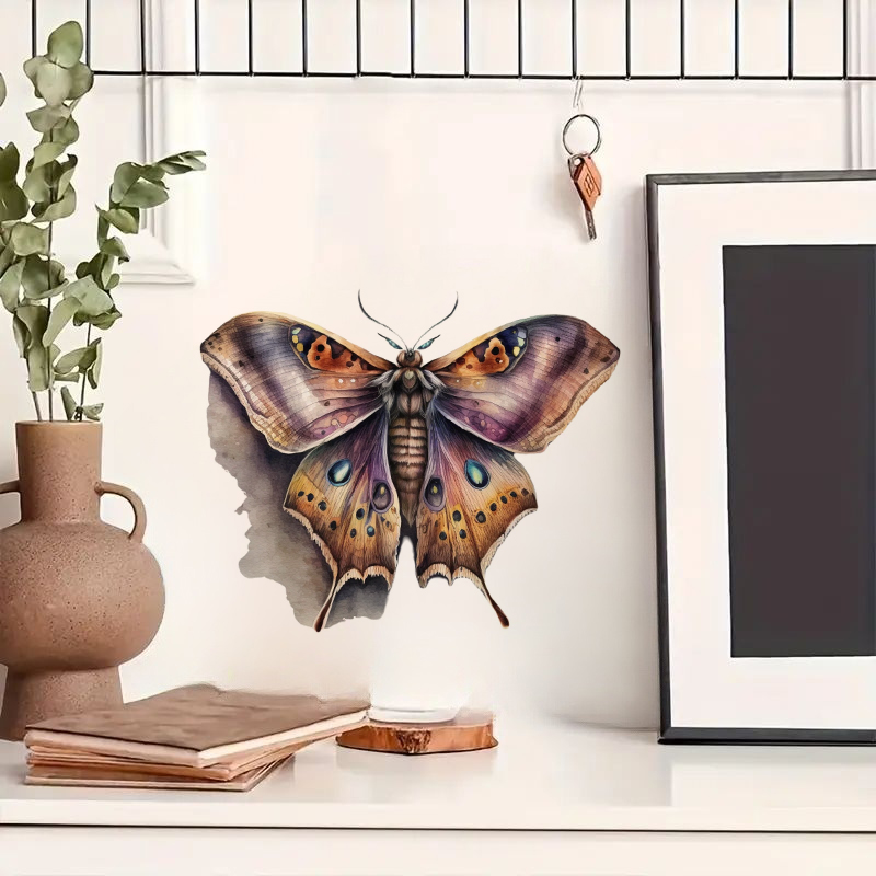 Beautiful Gothic Moth Sticker, - Home Bathroom Tiles review and price