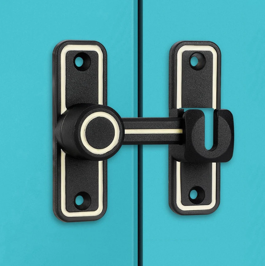 Black Luminous Barn Door Latch - Home Hardware Bathroom Accessories review and price