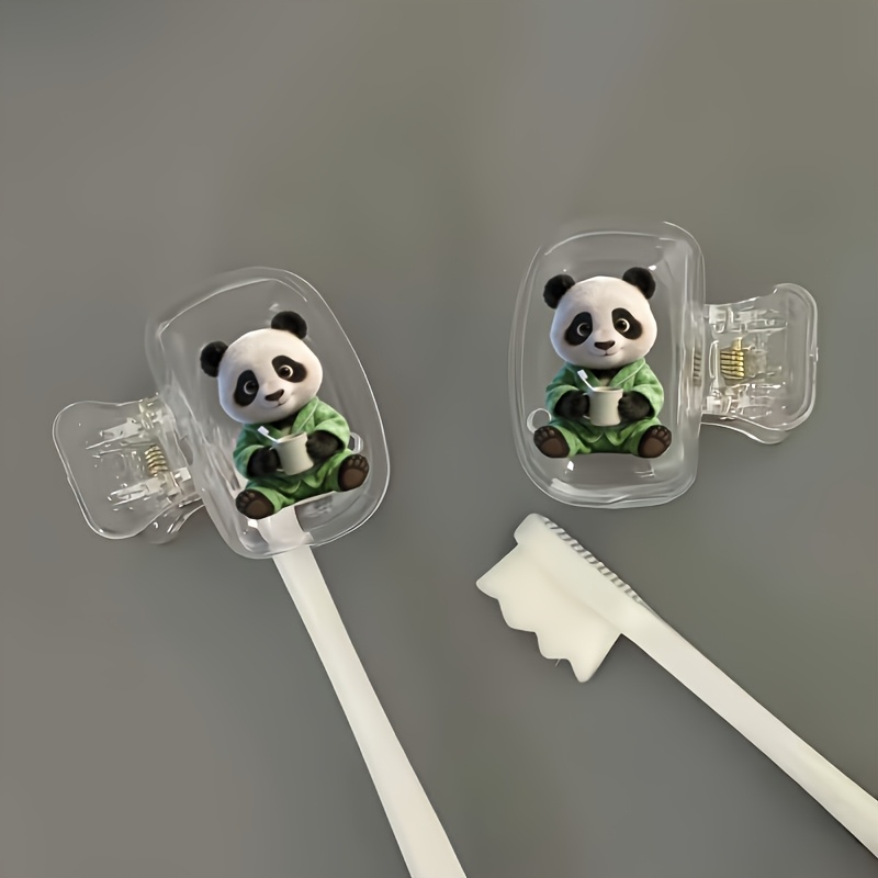 Cute Panda in Green Pajamas 2p - Home Essentials Bathroom Accessories review and price