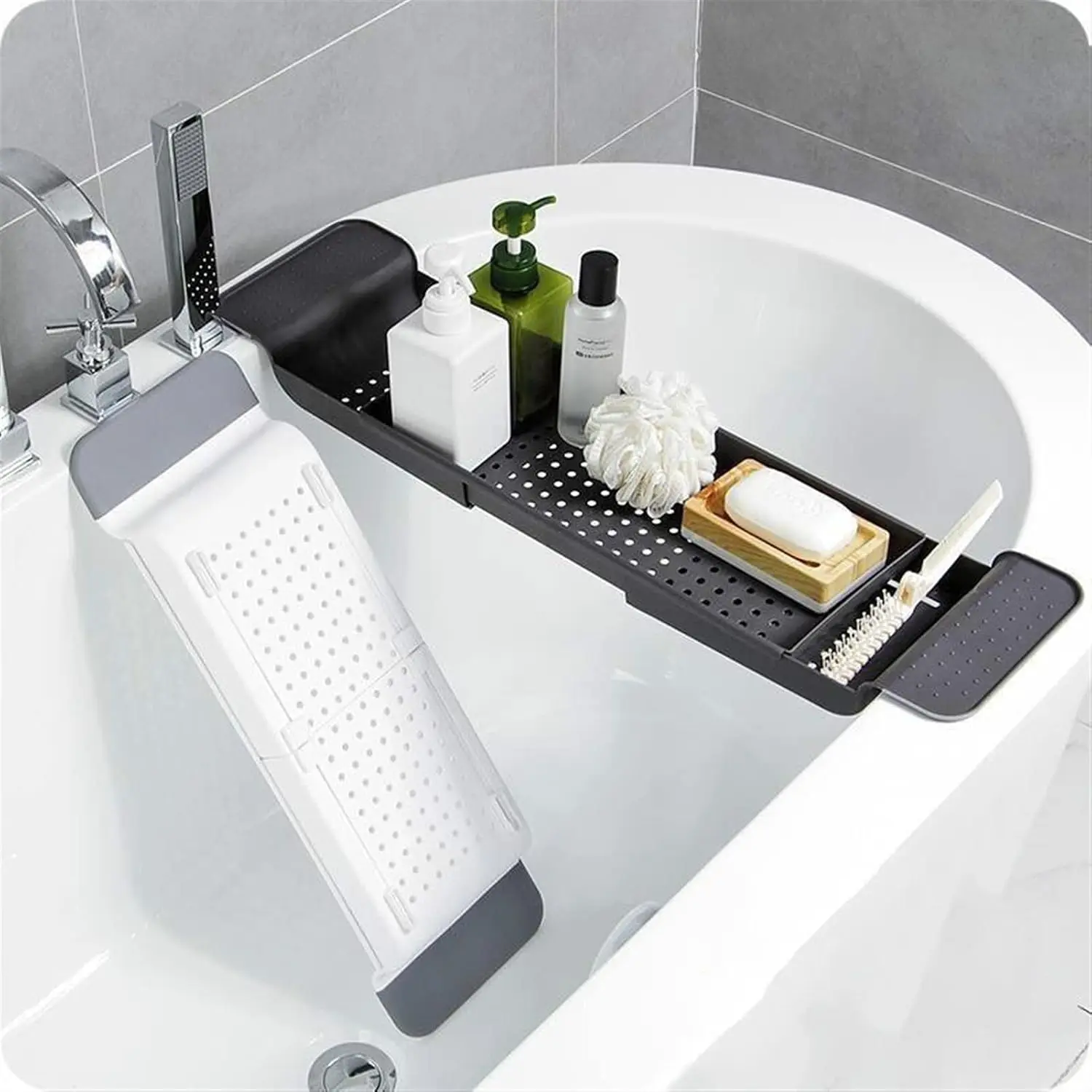Bathtub Caddy Tray Extendable  - Bath Caddy Tray review and price