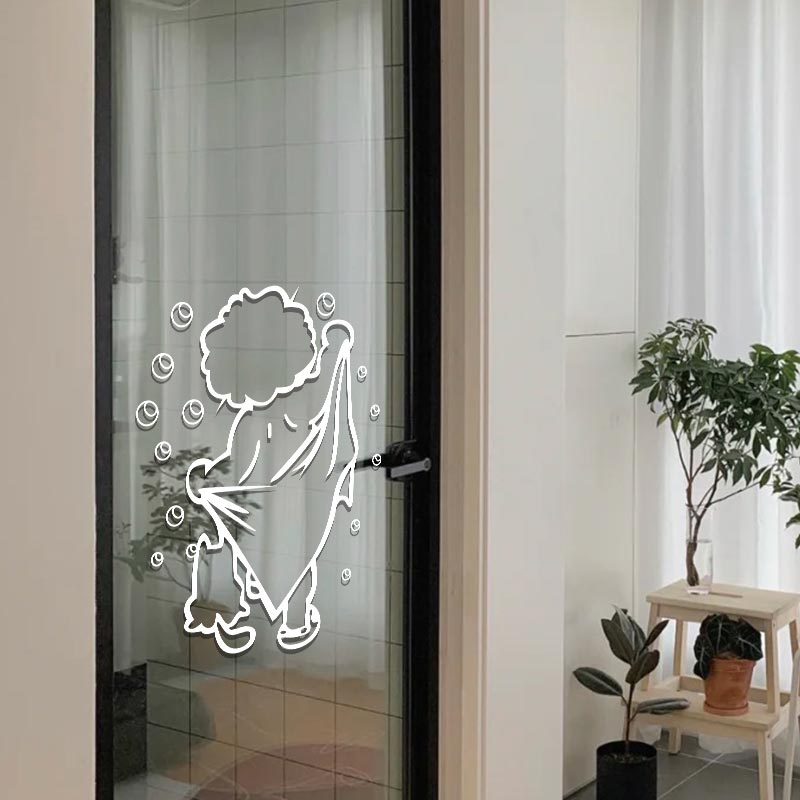 1pc Clean Shower Time Cute Lit - Home Bathroom Gadgets review and price