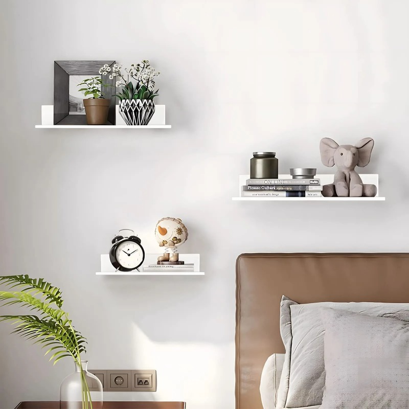 Metal Floating Shelves Wall Mo - Home Bathroom Gadgets review and price