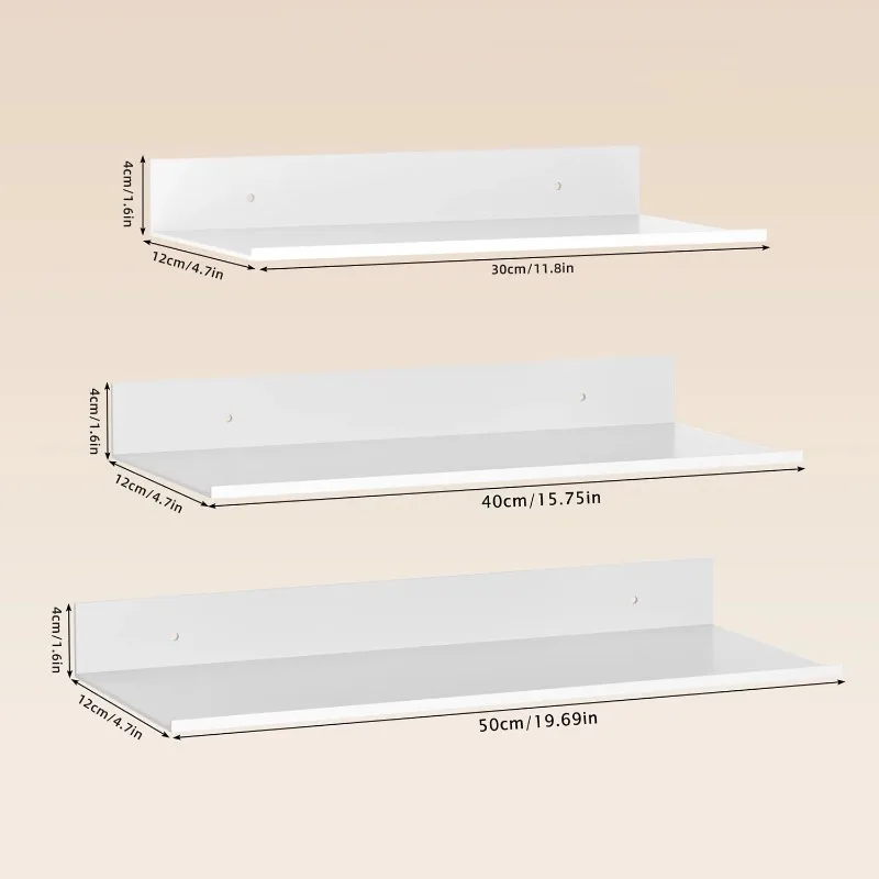 Metal Floating Shelves Wall Mo - Home Bathroom Gadgets review and price