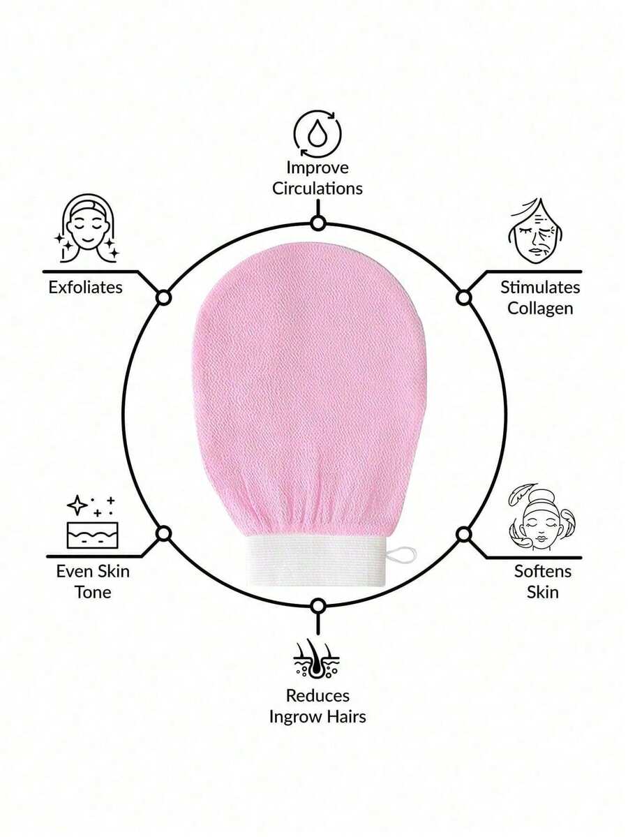 Bath Towel & Exfoliating Glove - Home Essentials Bathroom Accessories review and price