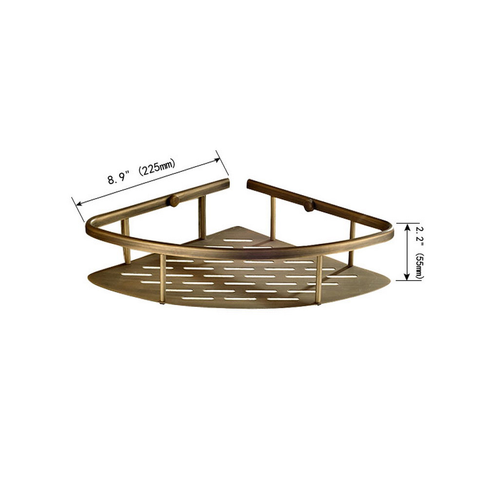 Antique Brass Bathroom Accesso - Bath Caddy Tray review and price