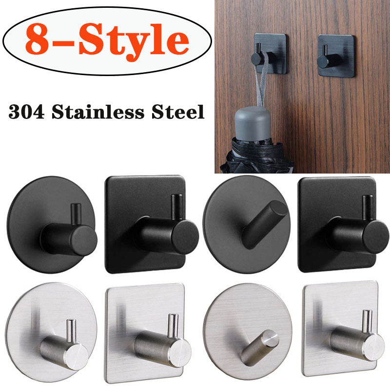 2pcs Self Adhesive Bathroom Ro - Towel Bar Stainless review and price