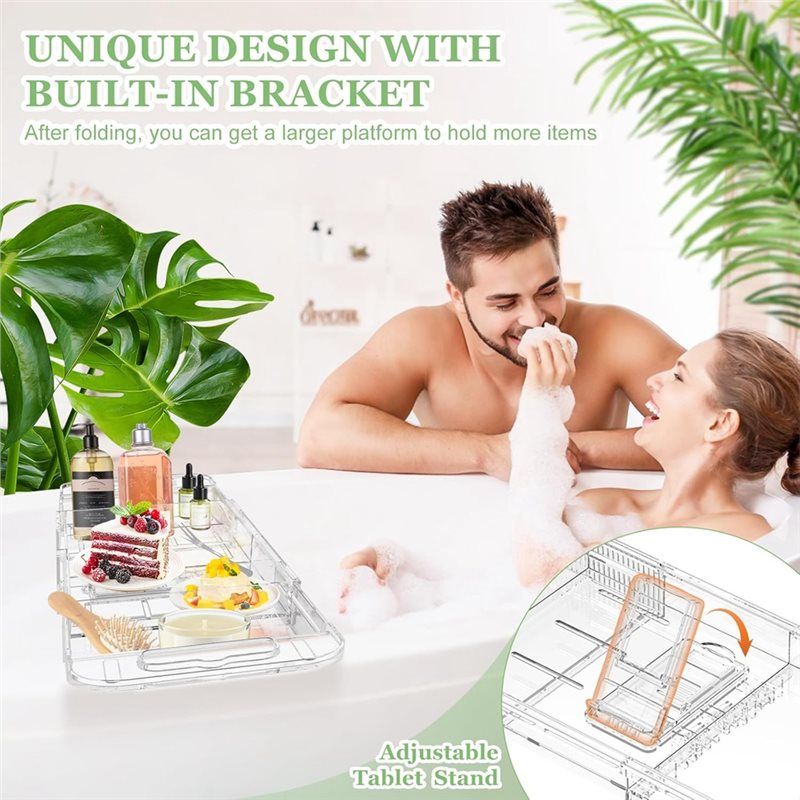 AEE2-Expandable Drain Bath Cad - Bath Caddy Tray review and price