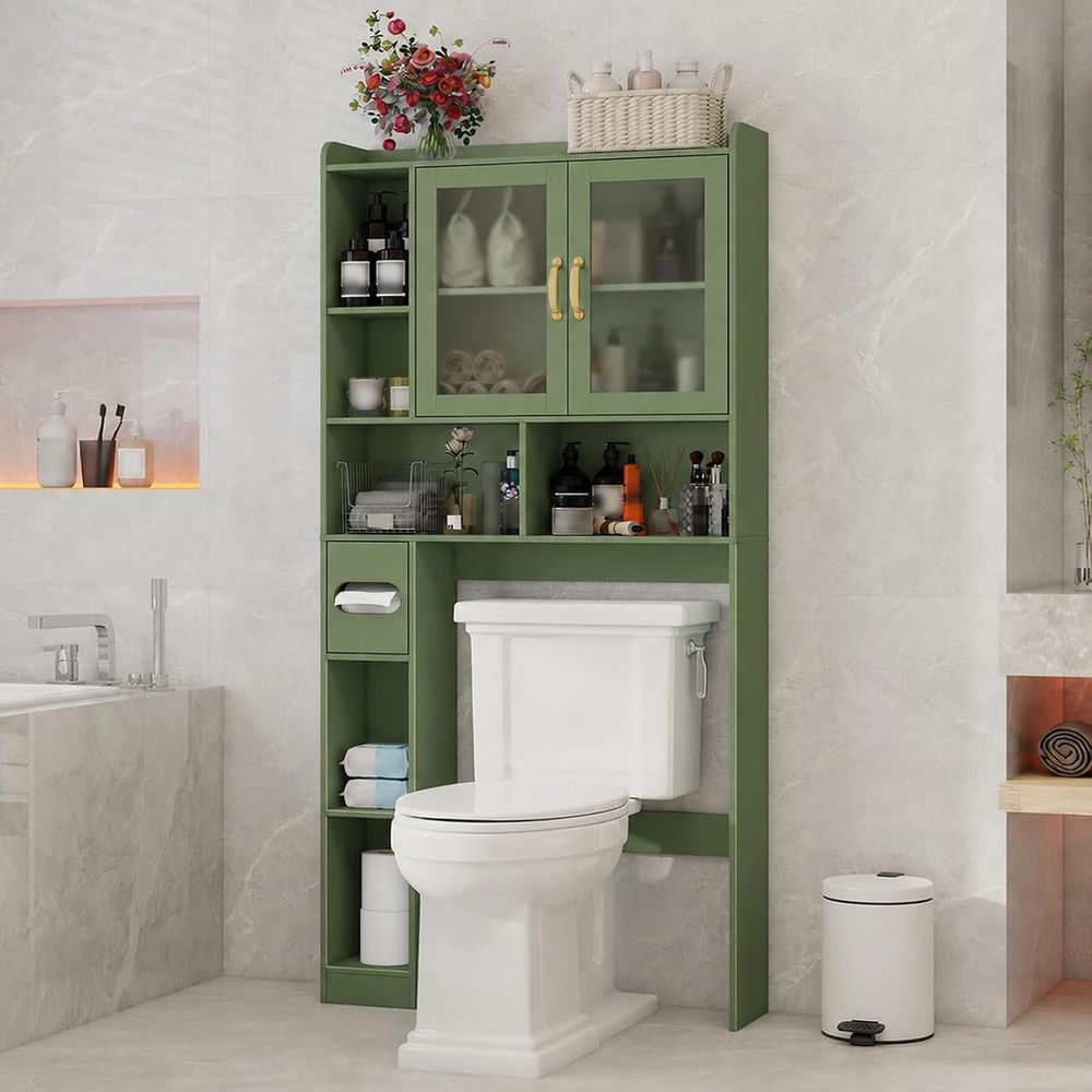 Space-Saving Acrylic Over-the- - Home For Bathroom review and price