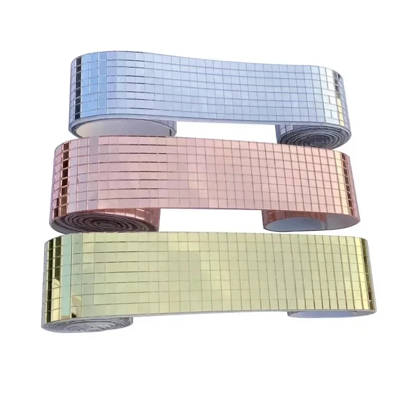 Self-Adhesive Real Glass Mini  - Home Bathroom Tiles review and price