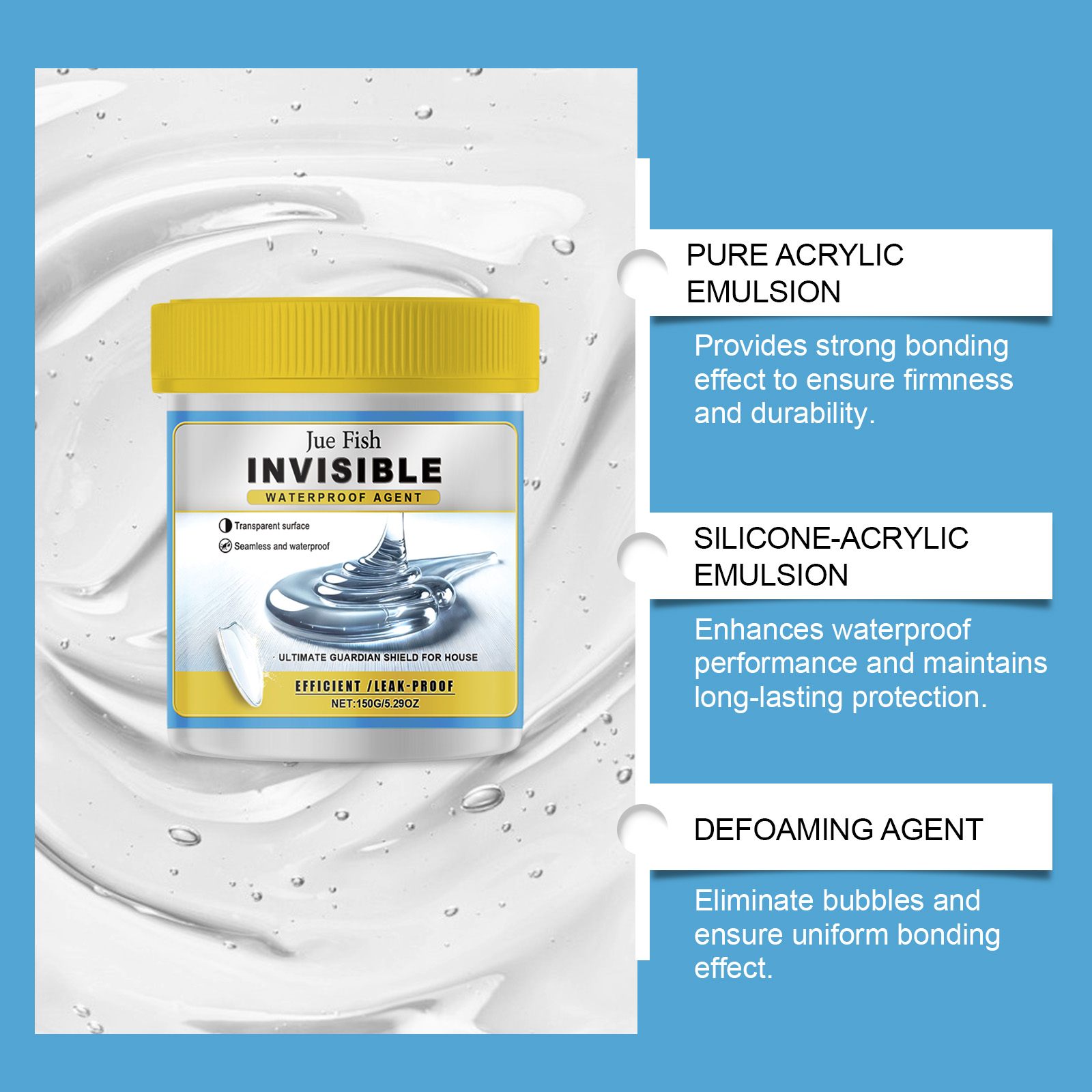 Transparent Waterproof Sealant - Home Bathroom Tiles review and price
