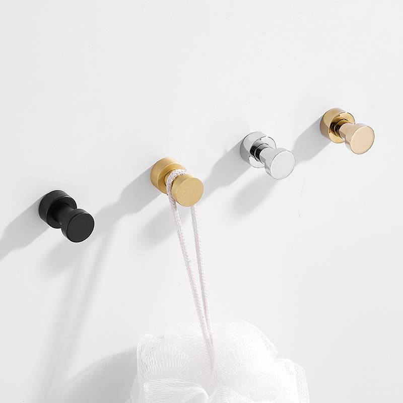 2/3/4/5pcs Brass Robe Hooks Ru - Home Bathroom Gadgets review and price