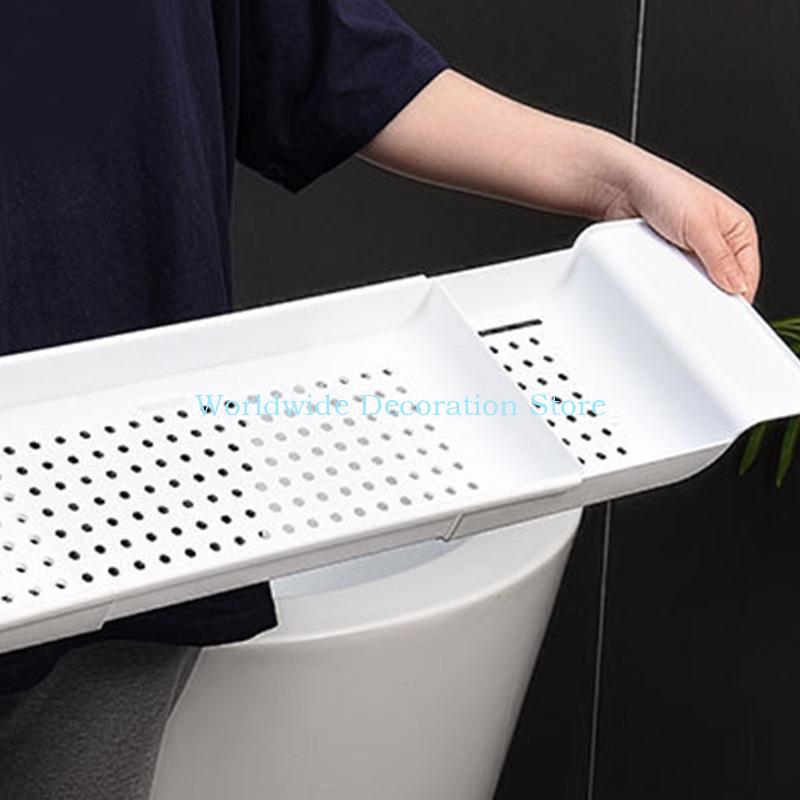 Q39B Expandable Drain Bath She - Bath Caddy Tray review and price