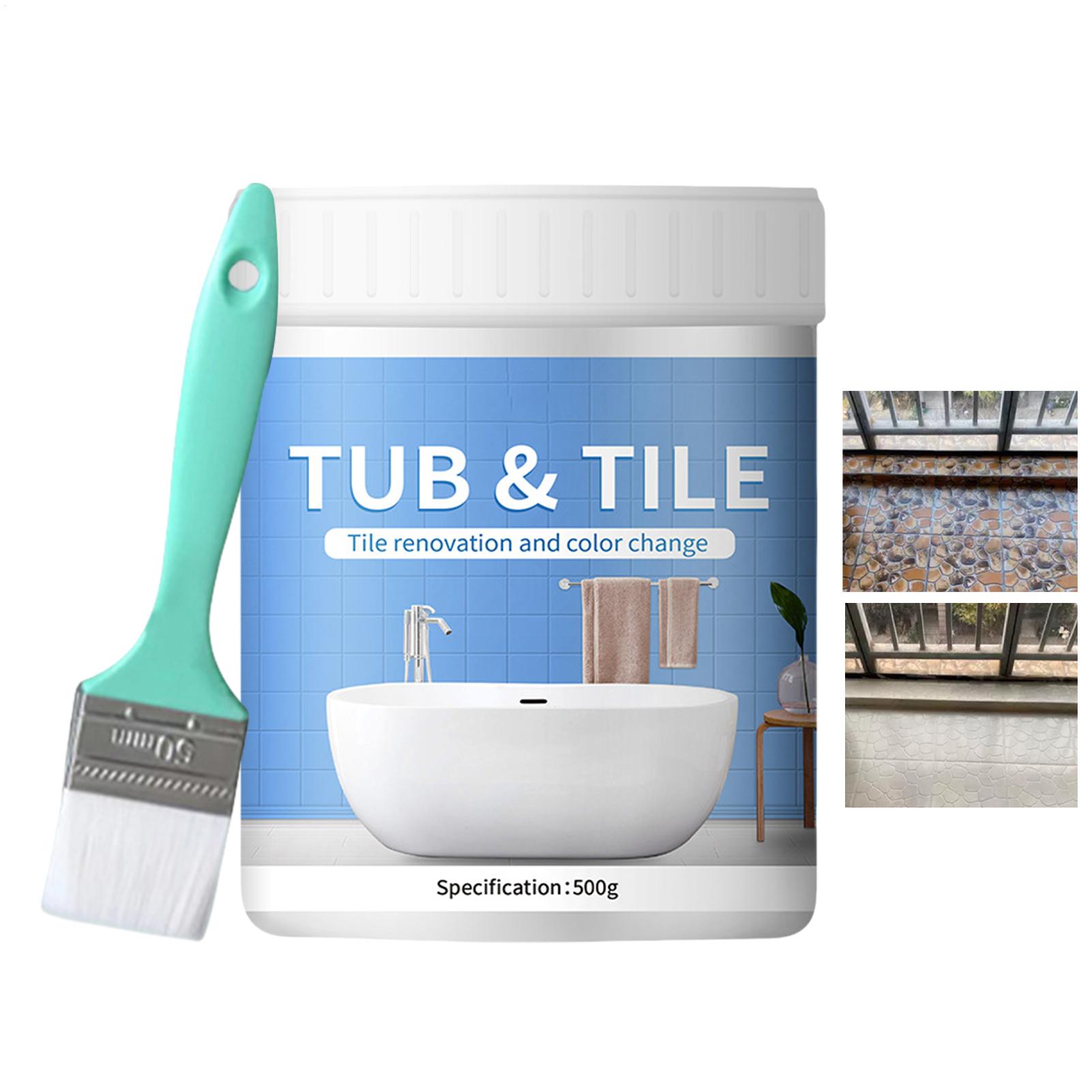 Bathroom Tile Paint Kit 500g W - Home Bathroom Tiles review and price