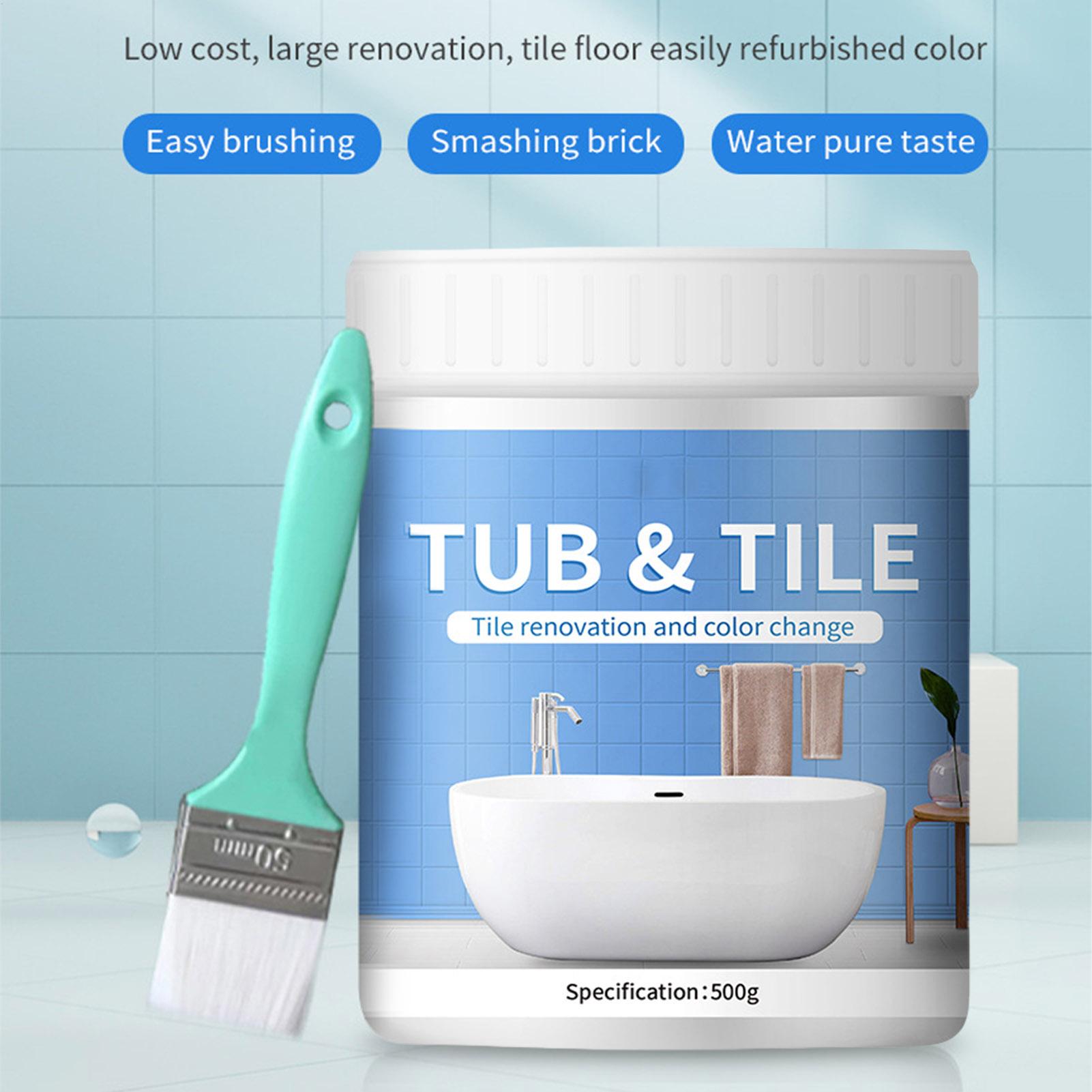 Bathroom Tile Paint Kit 500g W - Home Bathroom Tiles review and price
