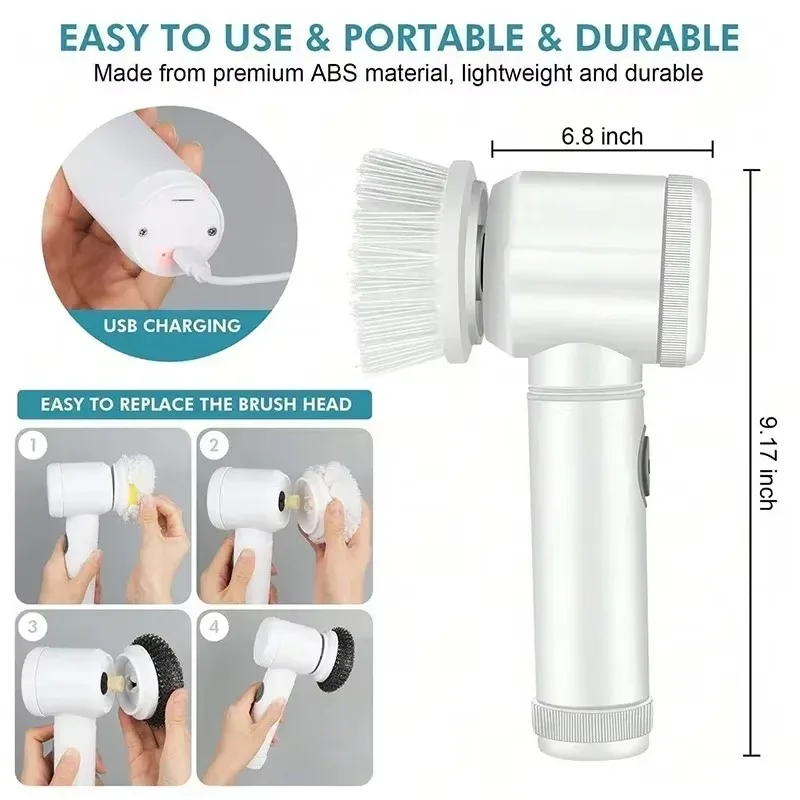 New Cordless Spin Scrubber Ele - Home Bathroom Renovation review and price