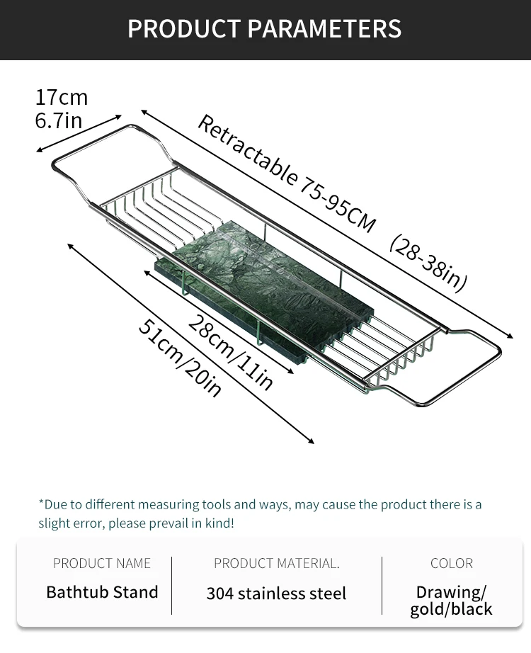 Stainless Steel Bathtub Caddy  - Bath Caddy Tray review and price
